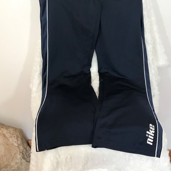 Nike Dark Blue Youth Sport Pant (Fits Women’s Small - US Product)/Side Stripes - Picture 5 of 14